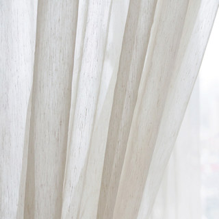 Linge naturel de coton Blend Voile Rideau