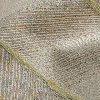 Nouveau Look Luxe Art Déco Chevron Beige Crème & Rose Or Éclatant Rideau 8