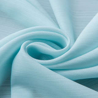 Sundance Textured bleu clair semi sheer rideau