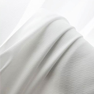Grace Texturé Ivoire Blanc Rideau Voile Lourd 1