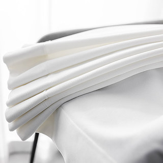 Rideau de velours blanc perlé de qualité supérieure 7