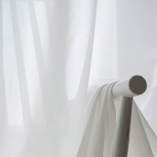 Brise Douce Rideau Voile Blanc Coco - L'Essence Du Design Naturel 5