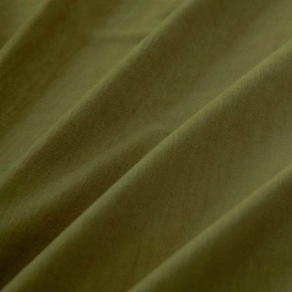 Rideau en chenille vert olive luxueux et mat exquis 5