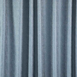 Métallique Fantaisie Délicat Texturé Rayé Étincelant Voile Brumeux Bleu Rideau 6
