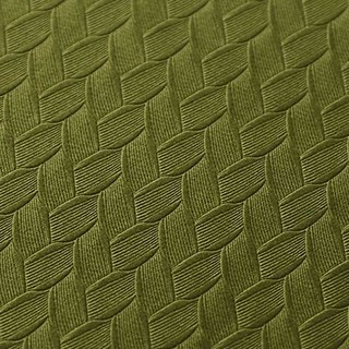 Rideaux occultants en velours olive texturé tissé scandinave