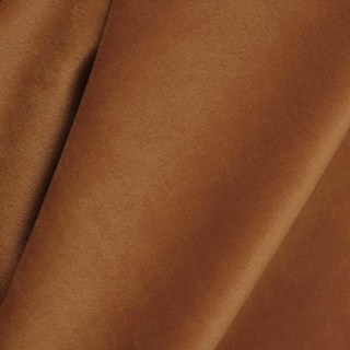 Fines rideaux en velours abricot orange