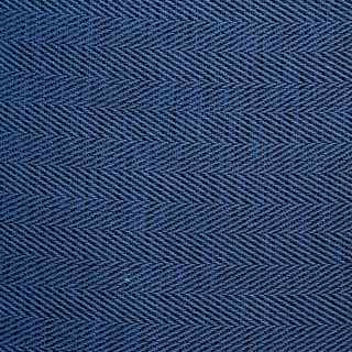 Rideau bleu marine à chevron occultant en sergé
