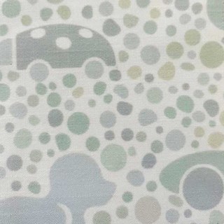 Rideau imprimé pastel avec motifs d'animaux et pois rebondissants 3