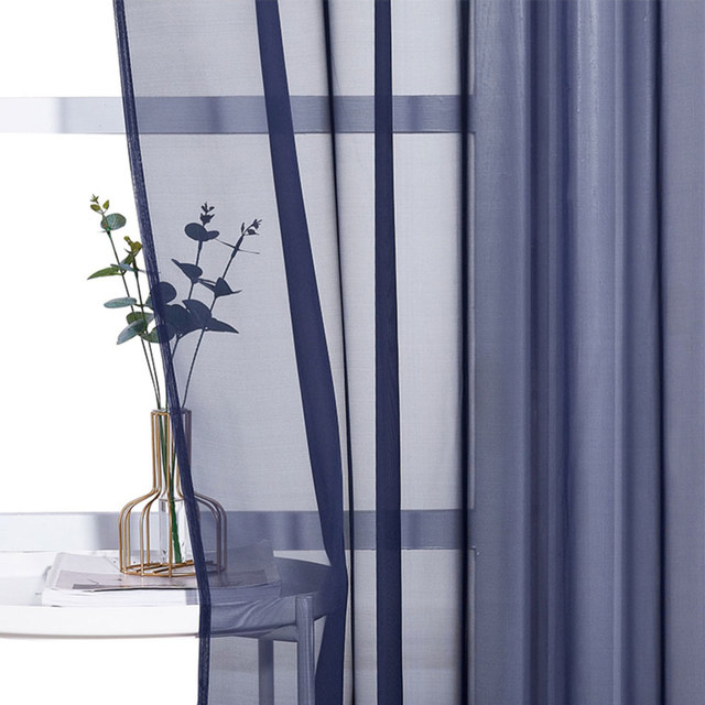 Laguna Rideau d'extérieur imperméable bleu marine Voile 1