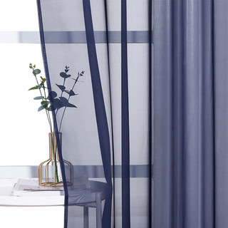Laguna Rideau d'extérieur imperméable bleu marine Voile
