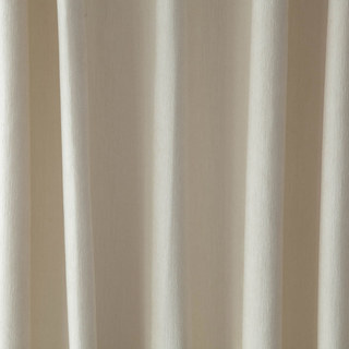 Exquis ride mat luxueux crème blanc cassé rideau en chenille 2