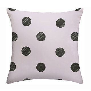 Noir & Rideau imprimé pois lilas clair 7