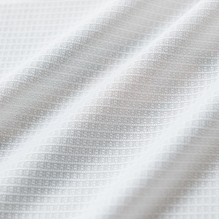 Japonais Ivoire Blanc Fin Vérifié Quadrillage Miroir Voile Rideau