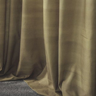 Moon River Taupe Gris Ombré Rideau en Velours
