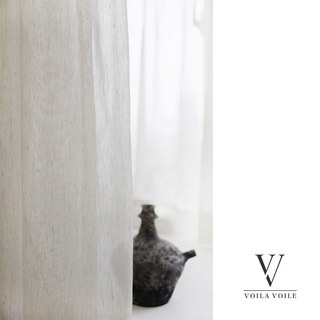 Linge naturel de coton Blend Voile Rideau