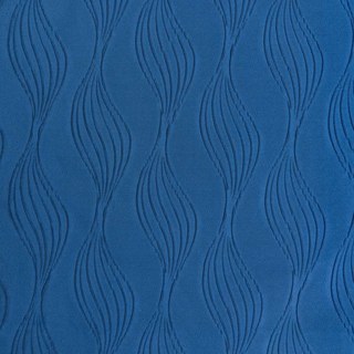 Surf 3D Jacquard à motifs de vagues bleu marine froissé Rideau 7