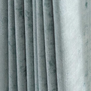 Luxe Chenille Vert Sauge et Œuf de Canard 2