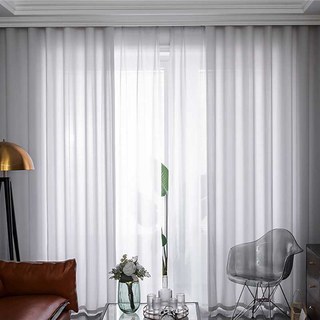 Sundance Texturé Rayé Gris Anthracite Clair Rideau Voile Léger 1