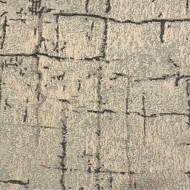 Woodland Walk Luxe Texturé Or Marron Rideau 1