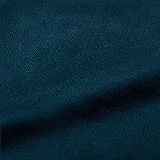 Rideaux de velours bleu encre fin