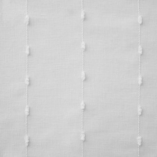 Craft Feel Texturé Blanc à Pois Rayé Rideau Voile 9