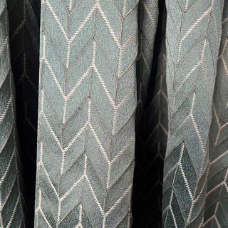 Elegante Art Deco Chevron Courroie Geométrique Teal Bleu 3