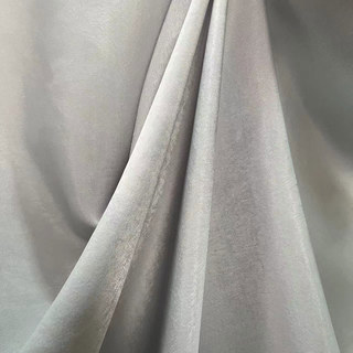 Satiné Touch Rideau Voile Gris Cendré 6