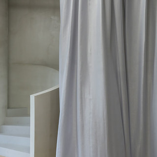 Satiné Touch Rideau Voile Gris Cendré 3