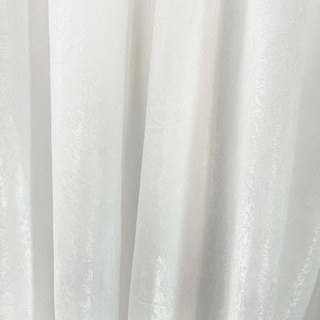 Satiné Touch Ivoire Voile Rideau 5