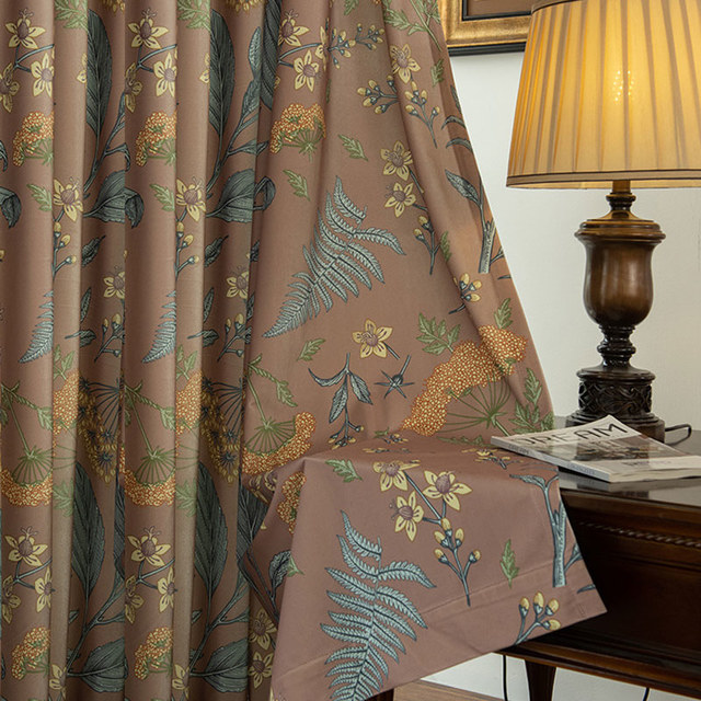 Wildflower Whispers Brown Velvet Floral Curtains
Wildflower Whispers Rideaux Floraux en Velours Marron 1