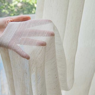 Double Cross Linen Style Mesh Net Curtain
Double croisé style lin maille rideau voilage 8