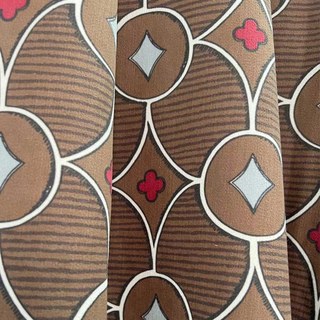 Quatrefoil Delight Rideaux Géométriques Marron Chenille 6