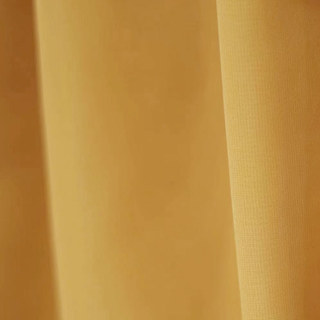 Douce Brise Moutarde Jaune Rideau Voile Chiffon 4