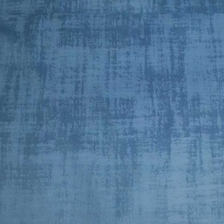Rideau de velours texturé bleu brumeux de qualité supérieure