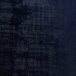 Rideau en velours texturé bleu marine nuit de qualité supérieure