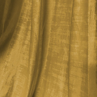 Rideau en velours texturé premium moutarde jaune doré 3
