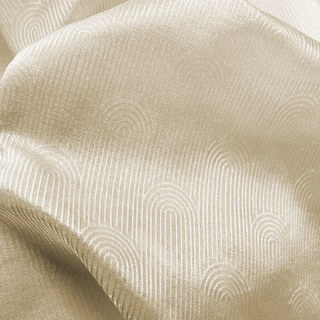 Rolling Hills Art Déco Voilages Chatoyants Or Champagne 2