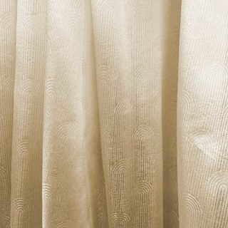 Rolling Hills Art Déco Voilages Chatoyants Or Champagne 4