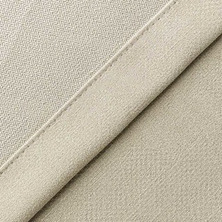 Smart Space Double Sided Beige Cream Vegan Suede Rideaux