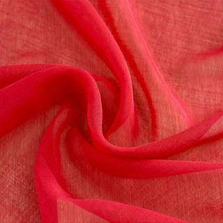 Smarties Rouge Rideau Voile Doux et Transparent