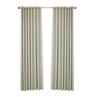 Del Mar Imperméable Anti-Lumière Crème Lin Style Rideau d'Extérieur 4