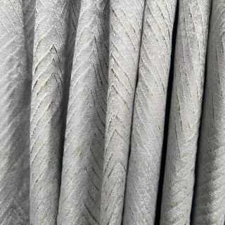 Diamant Vie 3D Jacquard Or Glitterie Argent Gris Rideau géométrique 5
