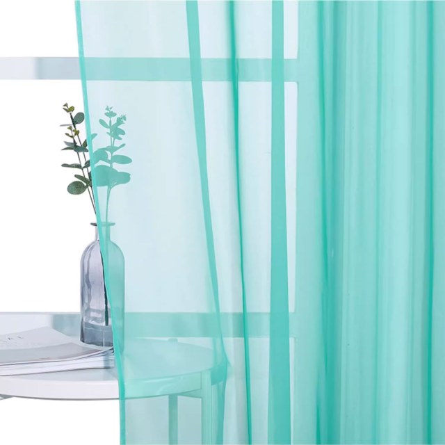 Laguna Rideau d'extérieur imperméable vert menthe Voile 1