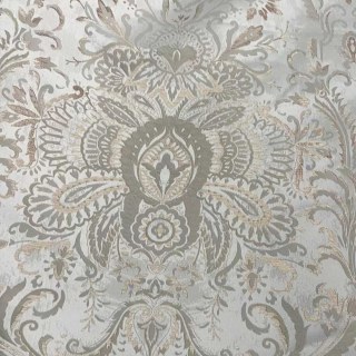 Ritz Luxe Jacquard Crème Or Damassé Floral Rideau 8