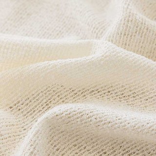 French Chic Beige Crème Rideau Voile Épais
