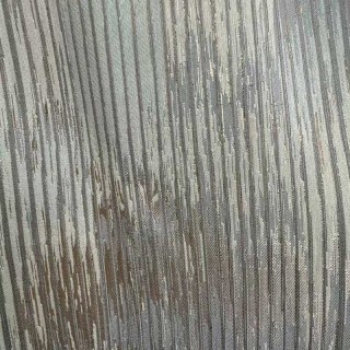 Cascades Dorées Texturées Rayées Gris et Or Rideau 5