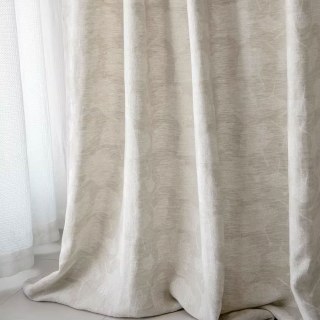 Gingko Rain Premium Jacquard Floral Drew Retting Lin Rideau