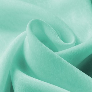 Satiné Turquoise Vert Rideau Voile