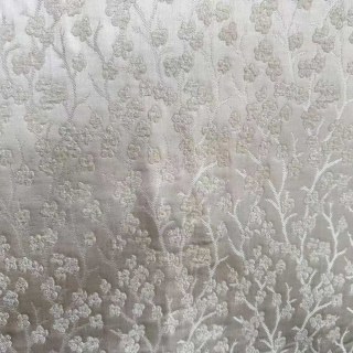 Fleurs de cerisier Crème Rideau occultant en chenille 7