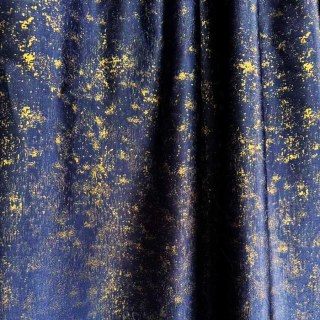 Golden Nebula Luxury Jacquard Dark Blue Curtains with Gold Glitters
Golden Nebula Rideaux Jacquard de Luxe Bleu Foncé avec Paillettes Dorées 2